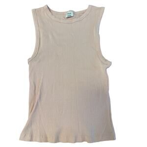 Aritzia Wilfred Free Tank Top Pink Womens Small Sleeveless Top
